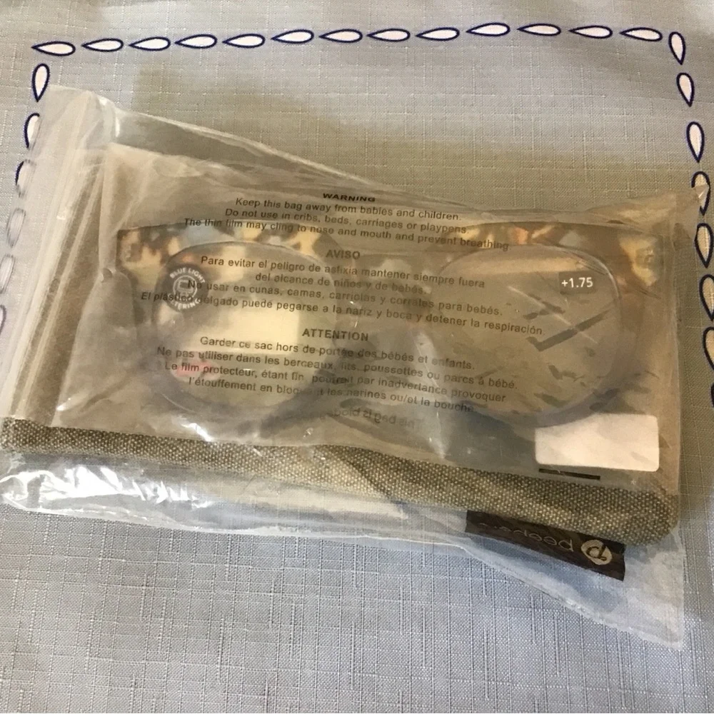 NWT Peepers Showbiz Focus Tortoise Shell Blue Light Filtering Reading Glasses